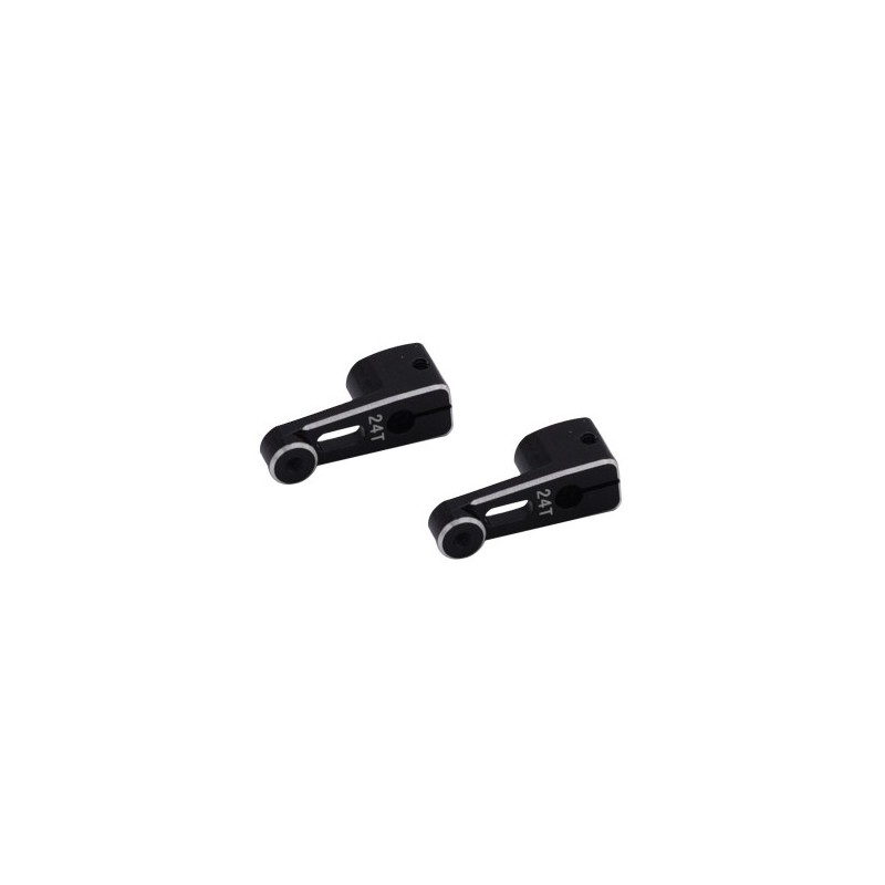 Horn Aluminio T Axial Scx Servo Original Negro