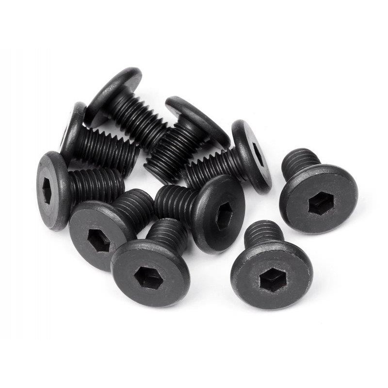 Hb100550 - Pan Head Screw M5x8 Mm X10 Uds.