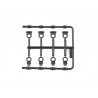 Partes finales amortiguador RCM-SS 4+4 unidades.