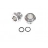 Wheel Nut Aluminum and O-Ring x4 pcs