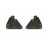 Front lower suspension arms Insert Carbon x2 pcs