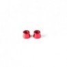 PRS Aluminium post 5mm Red x2pcs