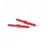 Aluminium Turnbuckle M3x30mm Red x2pcs