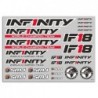 Infinity IF18 Decal Black x1 pc