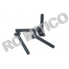 86076 - Rounded Head Self Tapping Screws 3x18 - 4