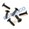 09146 - Flat Head Screw 3x8 mm - 8 Uds.